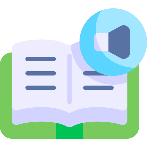 Audio book free icon Audio book free icon