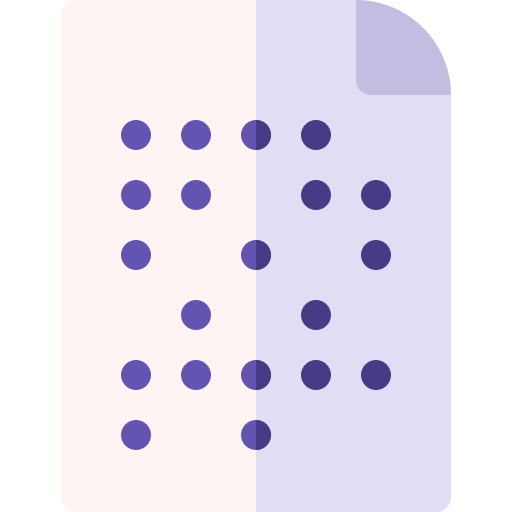 braille icono gratis