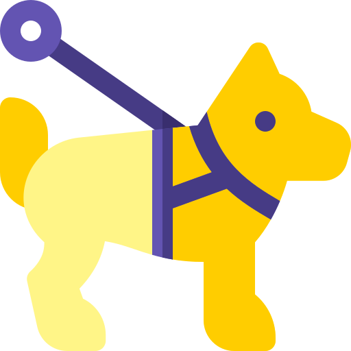 blindenhund kostenlos Icon blindenhund kostenlos Icon