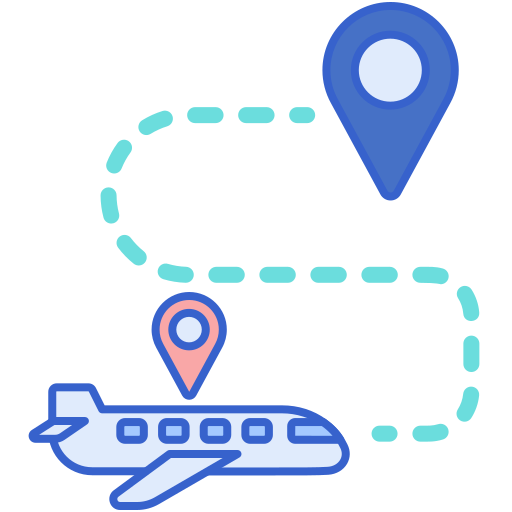 destino icono gratis