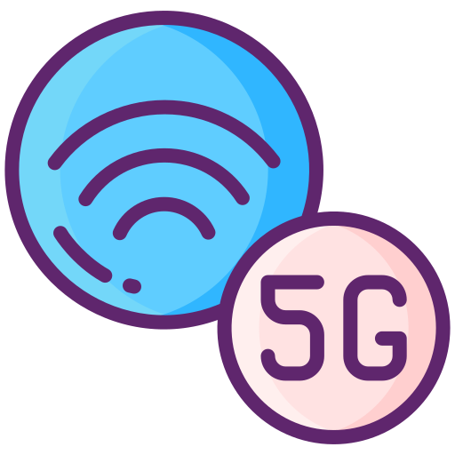 5g Icône gratuit 5g Icône gratuit