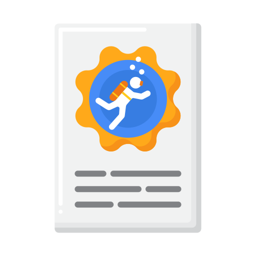 certificación icono gratis