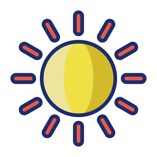 Sunlight Flaticons Lineal Color icon