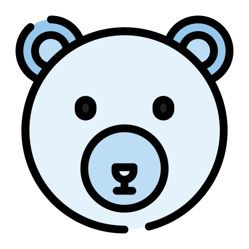 oso polar icono gratis
