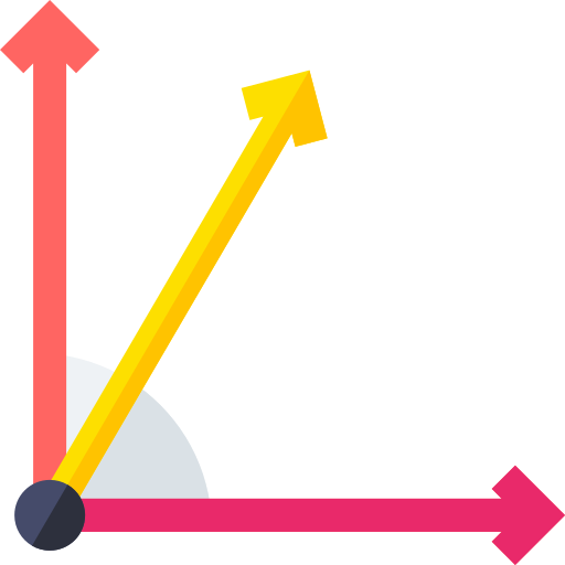 Ángulo icono gratis