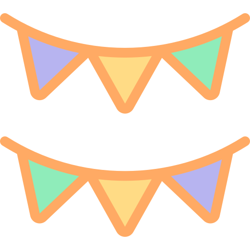 guirnalda icono gratis