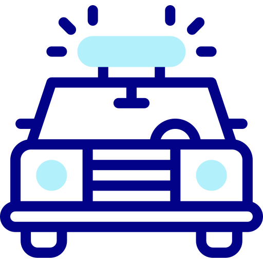 polizeiauto kostenlos Icon polizeiauto kostenlos Icon