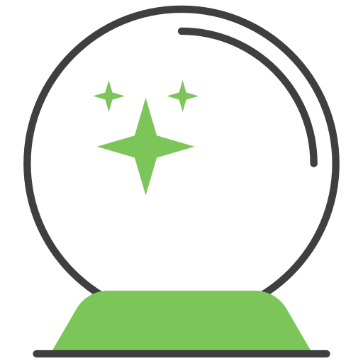 bola mágica icono gratis