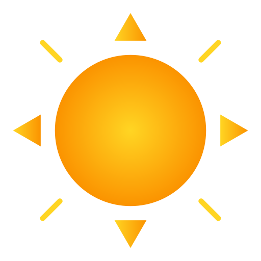 Sun free icon