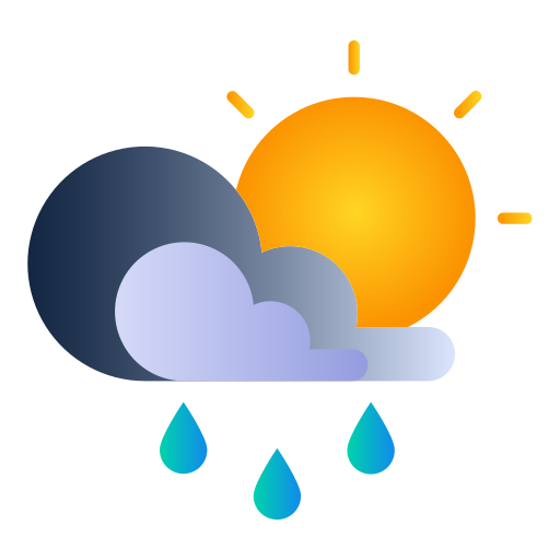 Rain Generic Flat Gradient icon