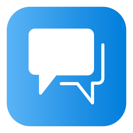 Chat - free icon