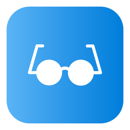 Glasses Generic Flat Gradient icon