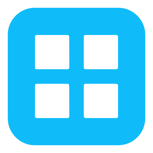 Grid Generic Flat icon