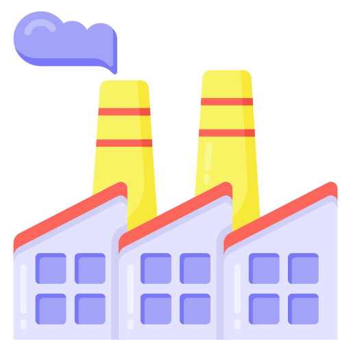 Factory Generic Flat icon