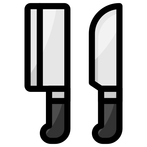 Knife Generic Outline Color icon