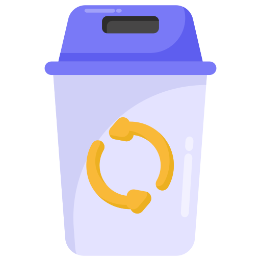 papelera de reciclaje icono gratis