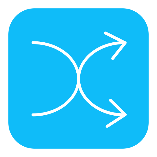 Shuffle free icon