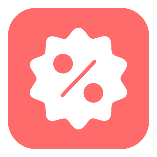 descuento icono gratis