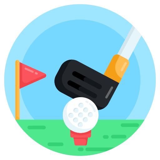 campo de golf icono gratis