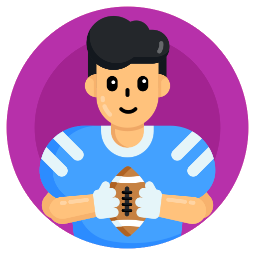 rugby icono gratis