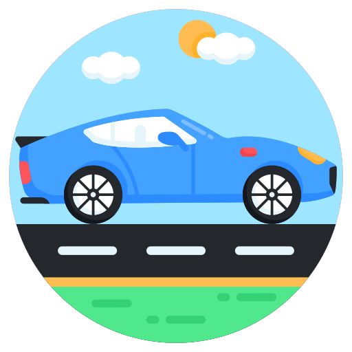 coche deportivo icono gratis