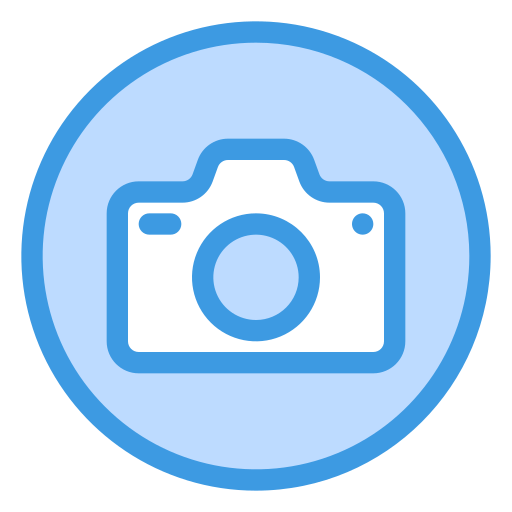 Camera Generic Blue icon