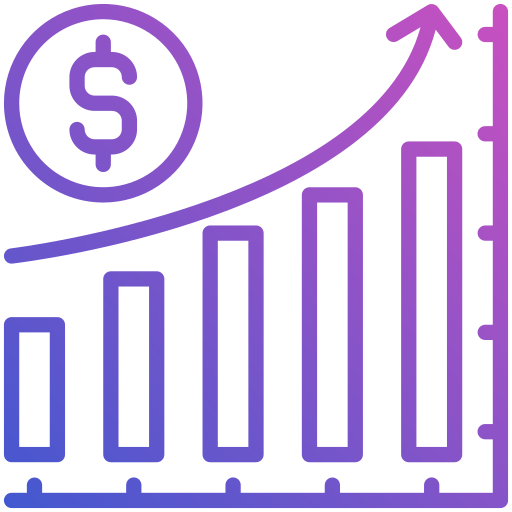 Growth Generic Gradient icon