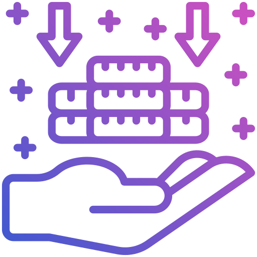 수익 무료 아이콘