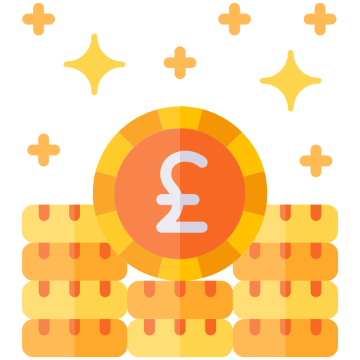 libra esterlina icono gratis
