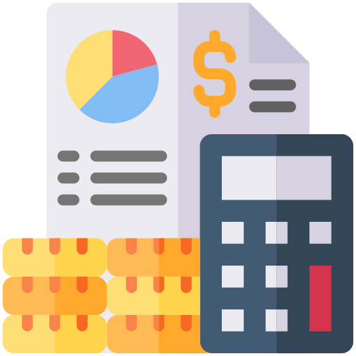 presupuesto icono gratis