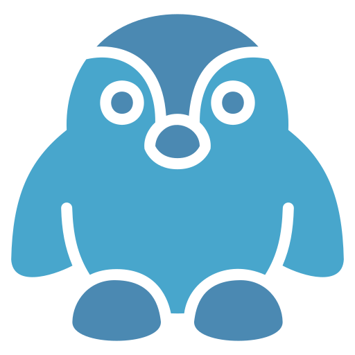 Penguin Generic Blue Icon