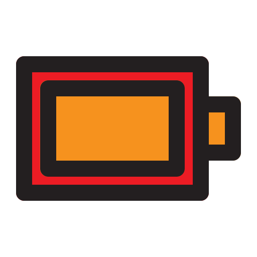 Full battery - free icon