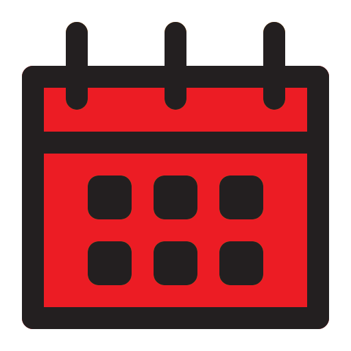 calendário grátis ícone