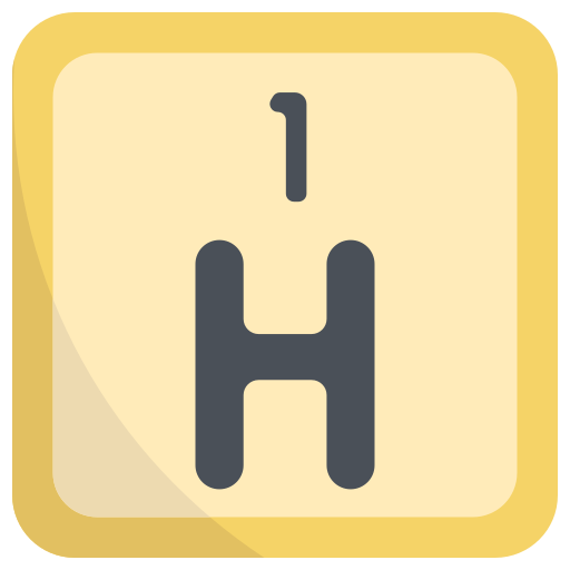 hydrogène Icône gratuit