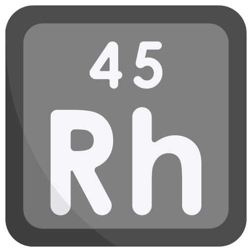 Rhodium free icon Rhodium free icon