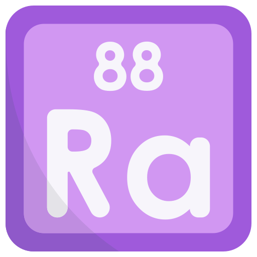 Radium Free Education Icons