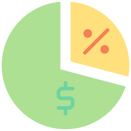 gráfico circular icono gratis