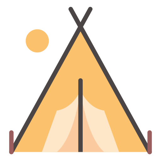 Tent free icon Tent free icon