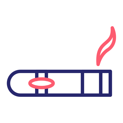 Cigar Generic Outline Color icon