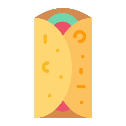 burrito icono gratis