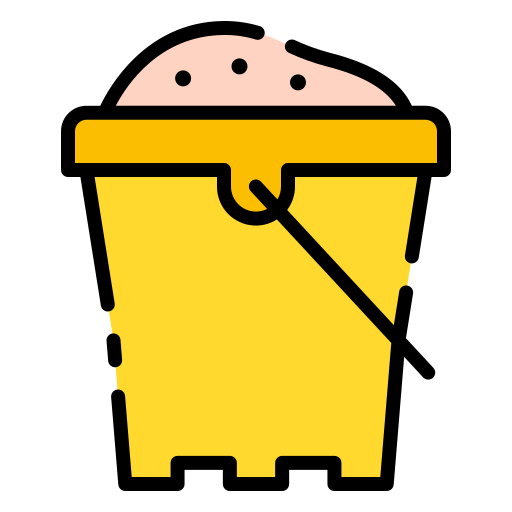 Sand bucket free icon Sand bucket free icon
