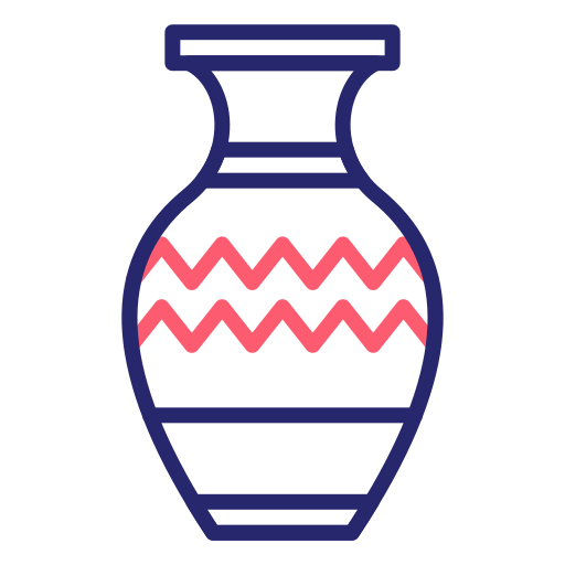 Vase Generic Outline Color Icon