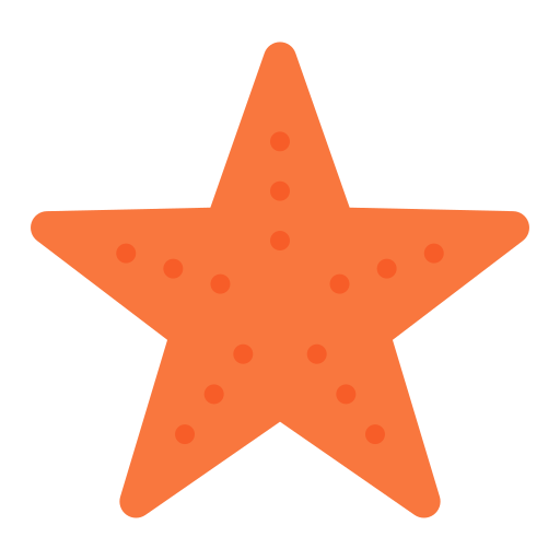 estrella de mar icono gratis