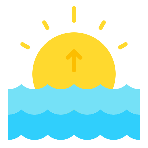 Sunrise Good Ware Flat icon