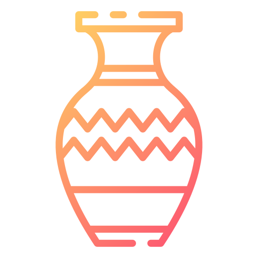 Vase Good Ware Gradient icon