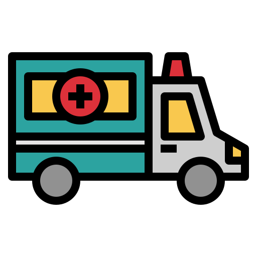 Ambulance Generic Outline Color icon