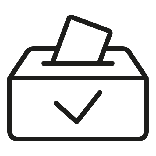 Generic Detailed Outline Vote icon