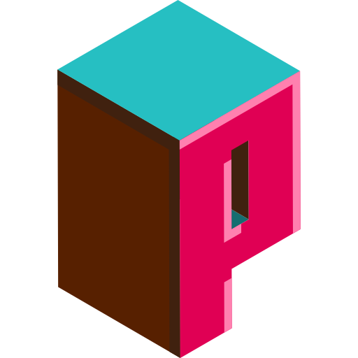 letra p icono gratis