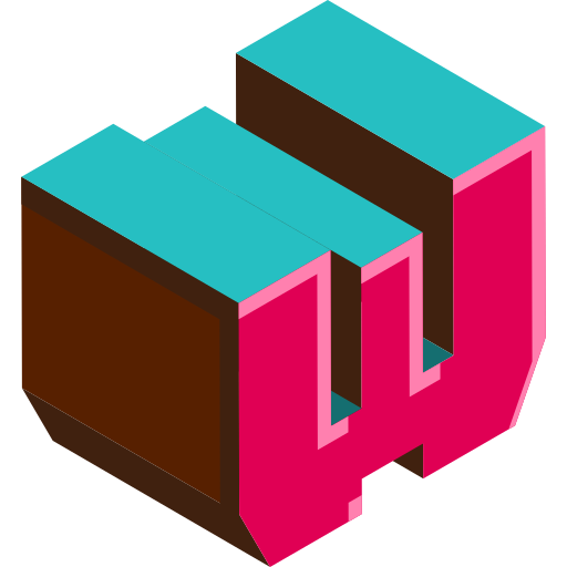 letra w icono gratis