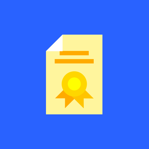 증명서 무료 아이콘 증명서 무료 아이콘